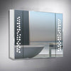 Illuminated LED Bathroom Mirror Cabinet With Demister Sensor Shaver Socket