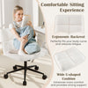 Modern Cross Legged Chair Upholstered Criss Cross Chair Desk Chair Vanity Chair