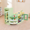 Kids Pretend Play Grocery Store Toy Set Children Wooden Supermarket Playset