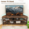 55” Media Entertainment Center Corner TV Stand for TVs up to 60” TV