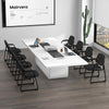 Set of 4 Waiting Room Chairs Reception Guest Chair Meeting Room Chair
