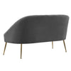 Velvet Upholstered Oyster Armchair Tub Chair Scallop Back 2 Seater Loveseat Sofa
