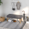 Multipurpose Bed End Bench Ottoman Footstool Tufted Upholstered Entryway Bedroom