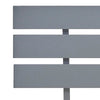 Bed Frame Grey Solid Pine Wood 90x200 M0J3