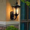 Traditional Outdoor Garden Wall Light Lantern Corridor Porch Patio Fence Lamp