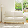 3 Seater Corduroy Sofa Modern Sofa Couch Settee Armchair Room Home Office 172cm