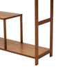 Tall Wooden Shelves Bookcase 7Tiers Bookshelf Display Storage Furniture Rack