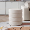 Teddy Plush Dressing Makeup Table Stool Ottoman Pouffe Chair Seat Vanity Bedroom