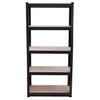 5 Tier Metal Storage Shelving Shelves Racking Unit Tools Garage Garden Shop Shed