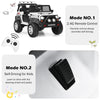 Large 12V Kids Ride On UTV Car 2-Seater Electric Jeep w/ Remote Control & Lights