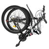 Mountain bike disc brake bike 26" 21-Gang MTB black+white mountain bike