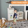 Kids Toy Storage Organizer Rack Children Multipurpose Toy Chest and Bookshelf