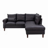 L-Shaped Corner Sofa, Sectional Couch with Built-in USB Port Chaise