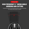 Oscillating Multi Tool 21V Cordless Sander Scraper Saw 2 Battery & 20 Blades Set