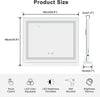 Bluetooth Hollywood Mirror Vanity Make Up Mirror Light LED Dressing Table Mirror