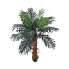 120cm Large Faux Palm Tree Fake Artificial Green Plants Realistic Tree Garden UK