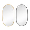Framed Arched Mirror Wall Mounted Vanity Makeup Bathroom Bedroom Glass Mirrors