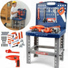 69pc Childrens Kids DIY Play Toy Workbench Tools Kit Workshop Tool Bench Playset