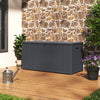 Outdoor Garden Storage Box Container Utility Chest Cushion Shed Box 430L