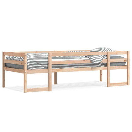 ' Bed Frame 75x190 Solid Wood Pine N0B6