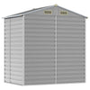 Garden Shed Grey 191x130x198 Galvanised Steel J9C7