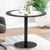Round Dining Table for 2-4 Seat Kitchen Home Coffee Table Lounge Restaurant New