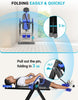 300LBS Foldable Gravity Inversion Table Neck Back Fitness Inverter Blue