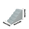 Dog Stairs Pet 3/4/5 Steps For Bed Sofa Cats Ladder Ramp With Removable Cover UK