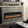 LED 70Inch Wall Mounted Electric Fireplace Wall/Standing Fire Stove with Remote