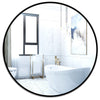 Gold Round Wall Hanging Mirror Make Up Hallway Bathroom Bedroom Home Decor