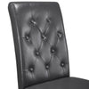 Dining Room Chairs Set of 2/4/6 Faux Leather Kitchen Chair Set with Wooden Legs