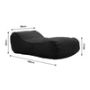 180cm Extra Long Bean Bag Chairs Sofa Lazy Lounger Reliner For Adults w/Filling