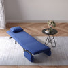 3 IN 1 Folding Lazy Sofa Bed Single Sleeper Seat 6-Position Adjustable w/Pillow