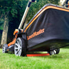 LawnMaster 48V 46cm Cordless Lawnmower with Spare Set of MX 24V 4.0Ah Batteries