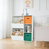 Kids Toy Storage Cabinet Modern Toys and Books Storage Organizer with 2 Baskets