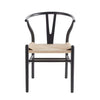 Dusk Jade Black Beech & Natural Set of 2 Dining Chairs RRP £191