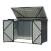 Outdoor Bike Tool Storage Shed Garden Bicycle Metal Shed Pent Tool Shed House