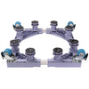 Adjustable Fridge Trolley Wheels Washing Machine Base Roller Stand Castor