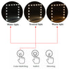 Hollywood Mirror Front Light LED Dressing Table 16 Vanity Lighted Dimmable Bulbs