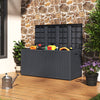 Outdoor Garden Storage Box Container Utility Chest Cushion Shed Box 430L
