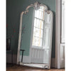 Palazzo Extra Large Ornate Frame Leaner Wall Mirror Antique Silver 184cm x 104cm