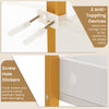 3-Tier Bathroom Organizer Over The Toilet Storage Shelf Rack Adjustable White
