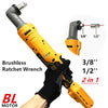 125N.m 3/8" Electric Cordless Ratchet Wrench Machine for Dewalt 18V 20V Battery