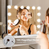 LED Hollywood Makeup Mirror Large Vanity Light Mirror with 14 Dimmable LED Bulbs