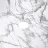Marble Effect Ceramic Rectangle Counter Top Wash Basin Bowl Bathroom Vessel Sink