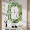 Large 3D Mirrored Wall Clock Beveled Glass Quartz Clock Art Dial Mute Wall Clock