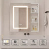 LED Bathroom Mirror Cabinet with Demister LED Lights Extra Large Storage Cabinet