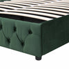 Ottoman Gas Lift Storage Bed Frame 4ft6 5ft Double King Size Velvet Upholstered