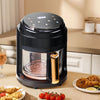 3L Air Fryer Healthy Frying Cooker Grill Oil Free Visible Basket Digital Oven UK