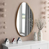 Wall Mounted Framed Mirror Vanity Makeup Bedroom Glass Dressing Mirror Shaped